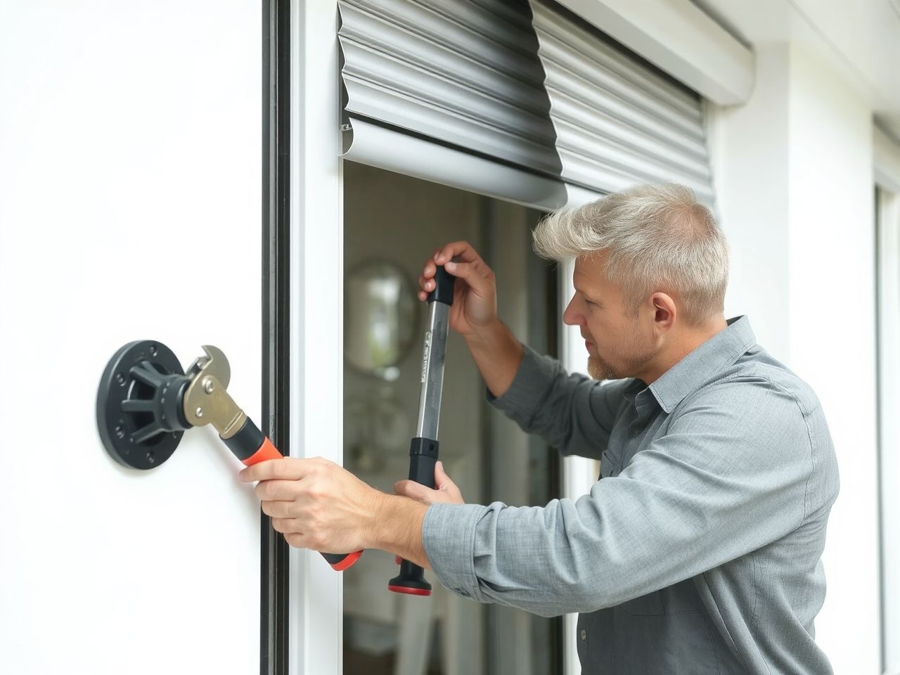 A feltolásgátló redőny telepítésénél a rögzítés minősége a kulcs.