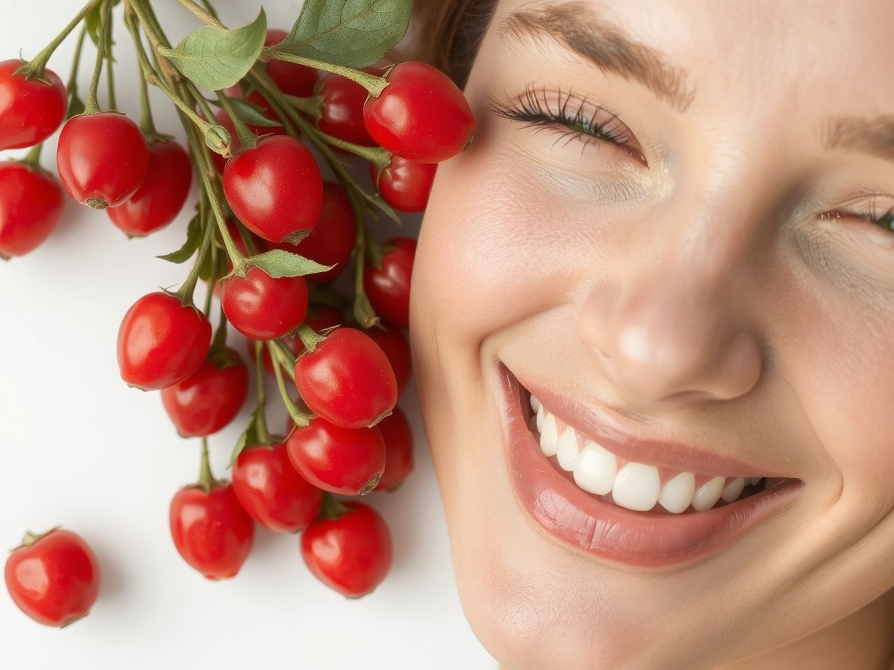 A goji bogyó gazdag antioxidánsai késleltetik a bőr öregedését.