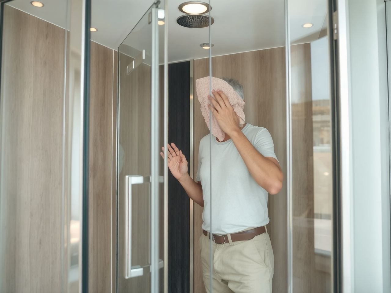 A rendszeres tisztítás megőrzi a gőzkabin hatékonyságát és higiéniáját.