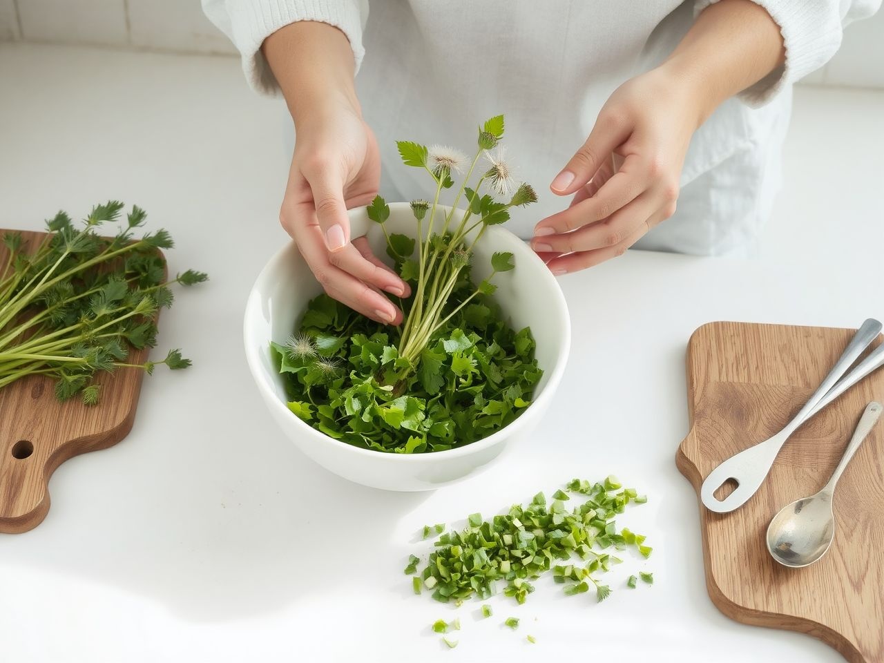 A gyermekláncfű levele tea formájában méregteleníti a szervezetet.