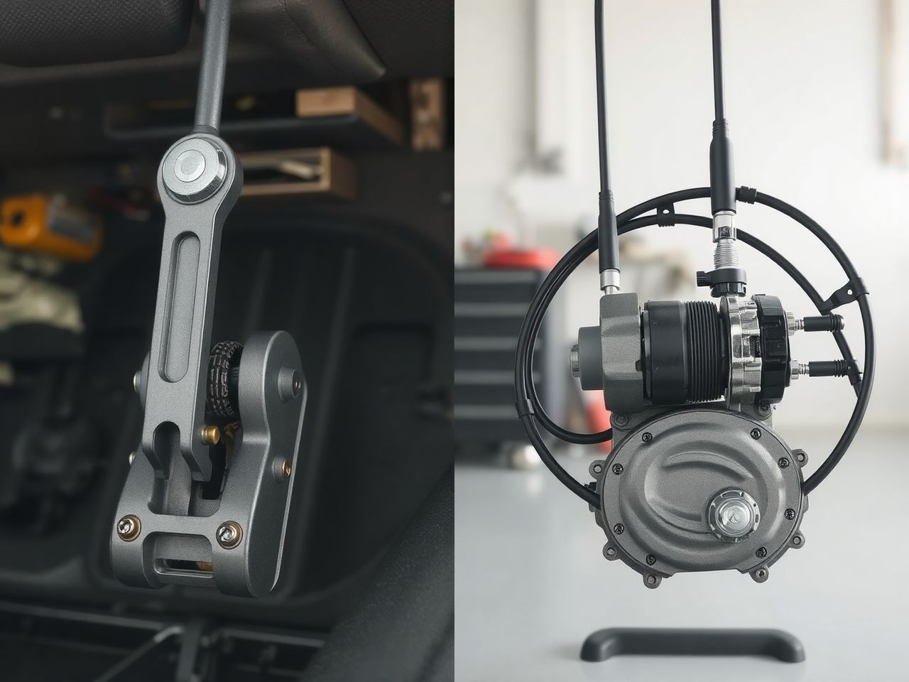 Az automata kuplung bowden gyorsabb és kényelmesebb váltást biztosít.