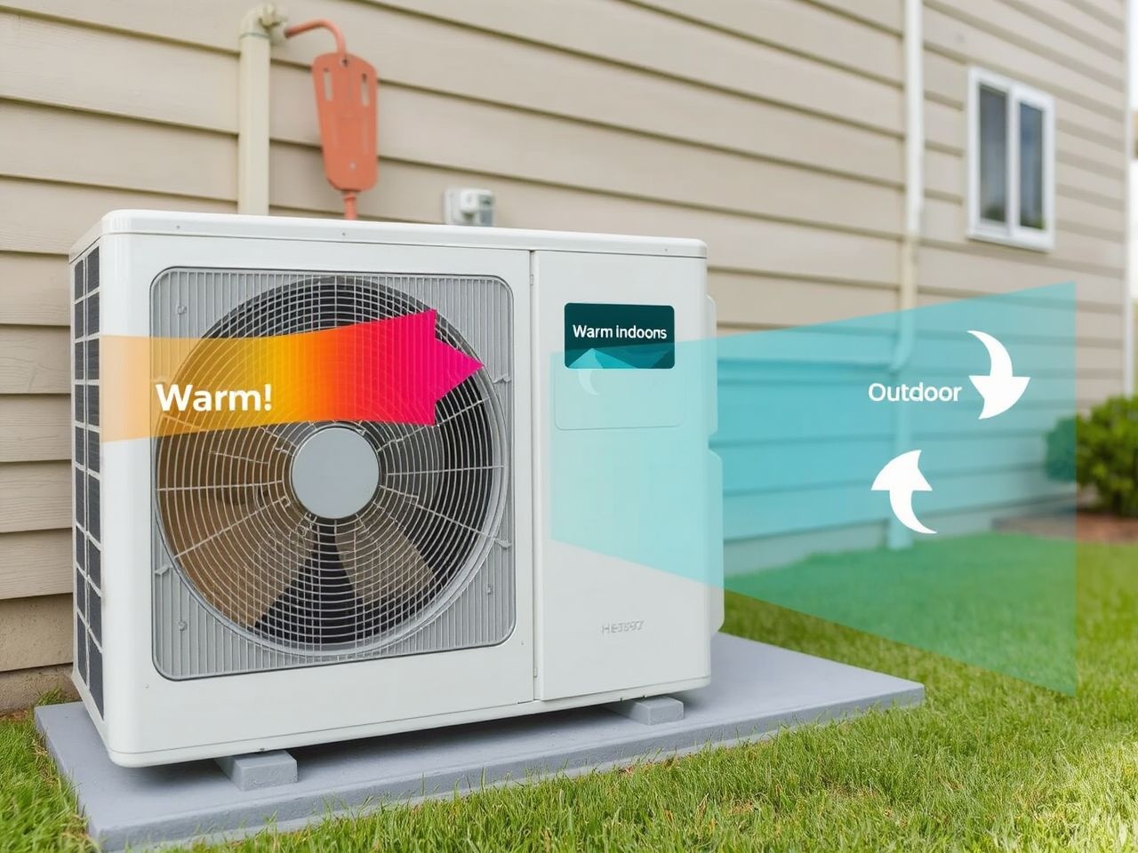 A hőszivattyú télen fűt, nyáron hűt egyaránt.