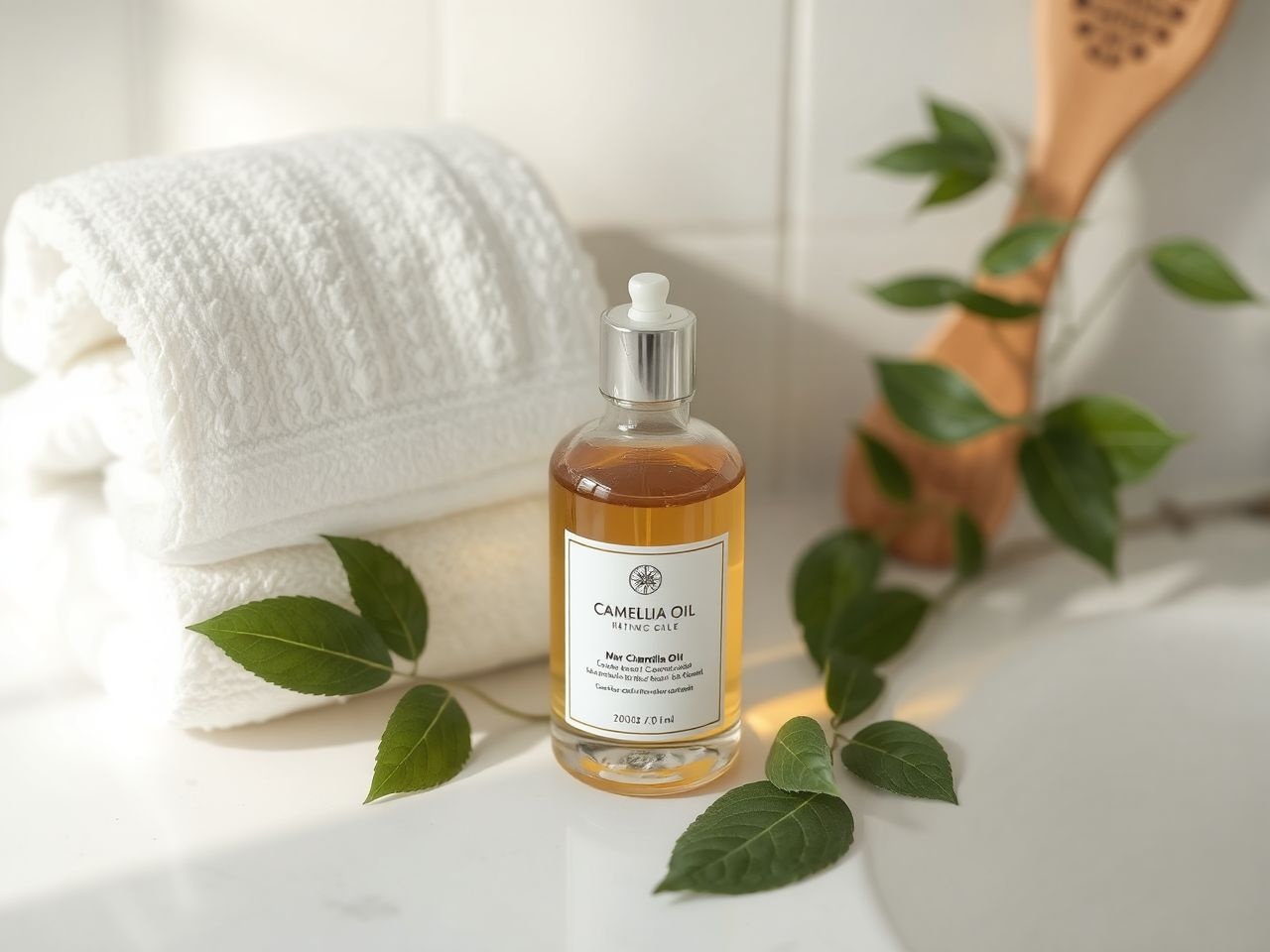 A kamélia olaj mélyen táplálja a bőrt és hajat.