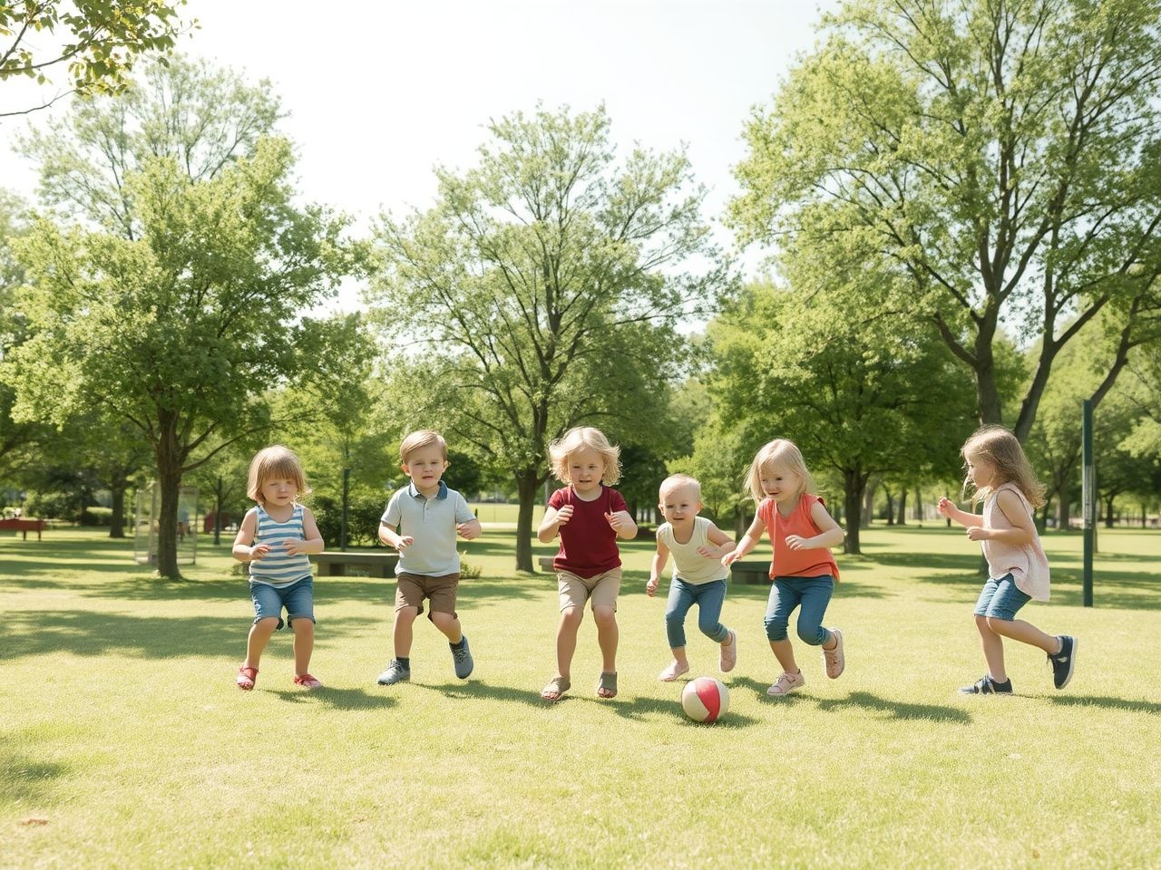 A természetes környezet serkenti a gyermekek kreatív spontán játékát.