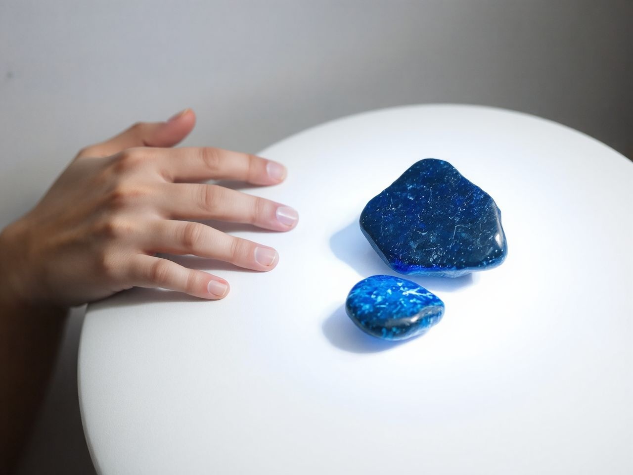 A lápisz lazuli erősíti a belső békét és intuíciót.