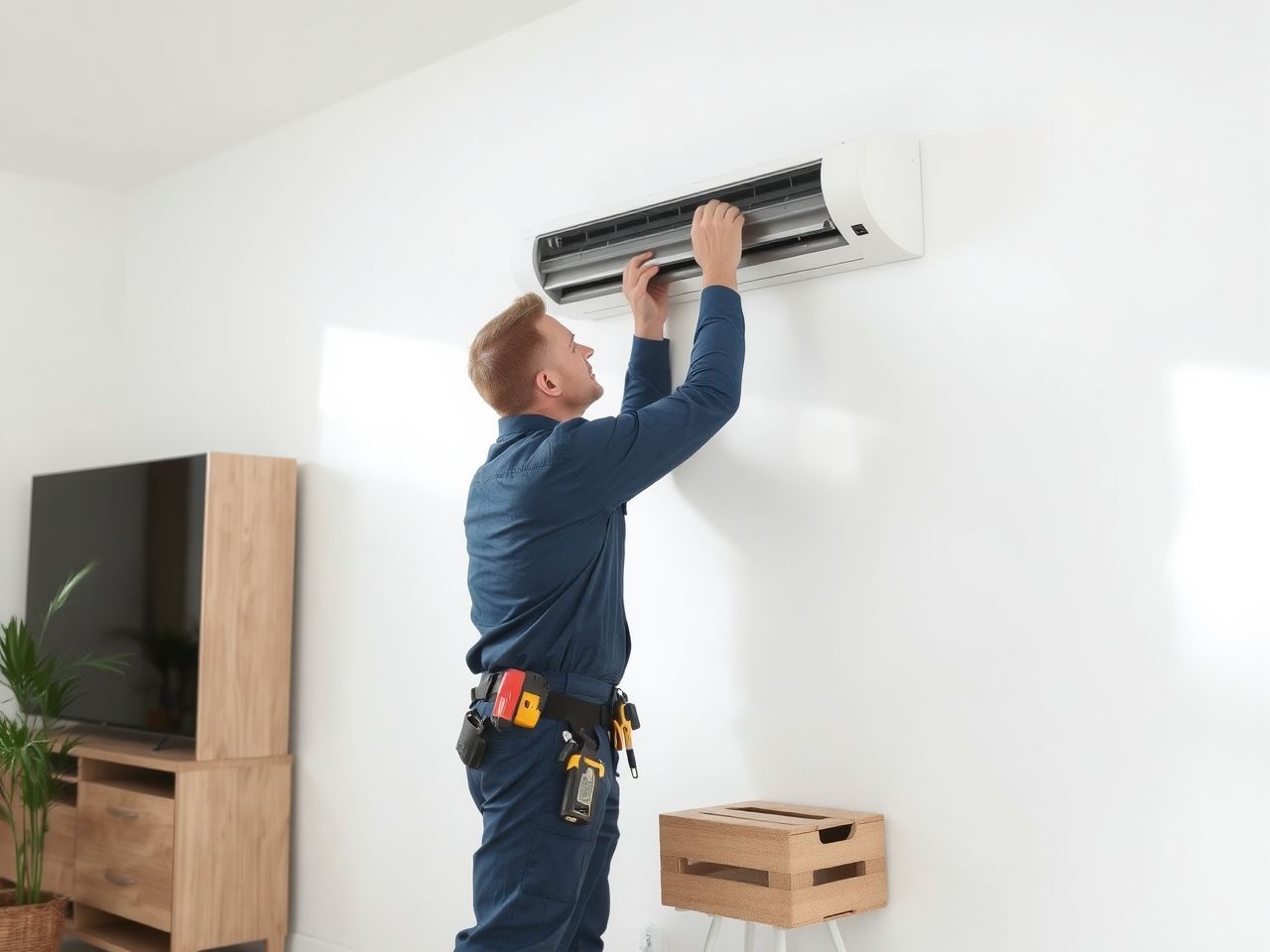 A rendszeres karbantartás növeli a légkondicionáló hatékonyságát és élettartamát.