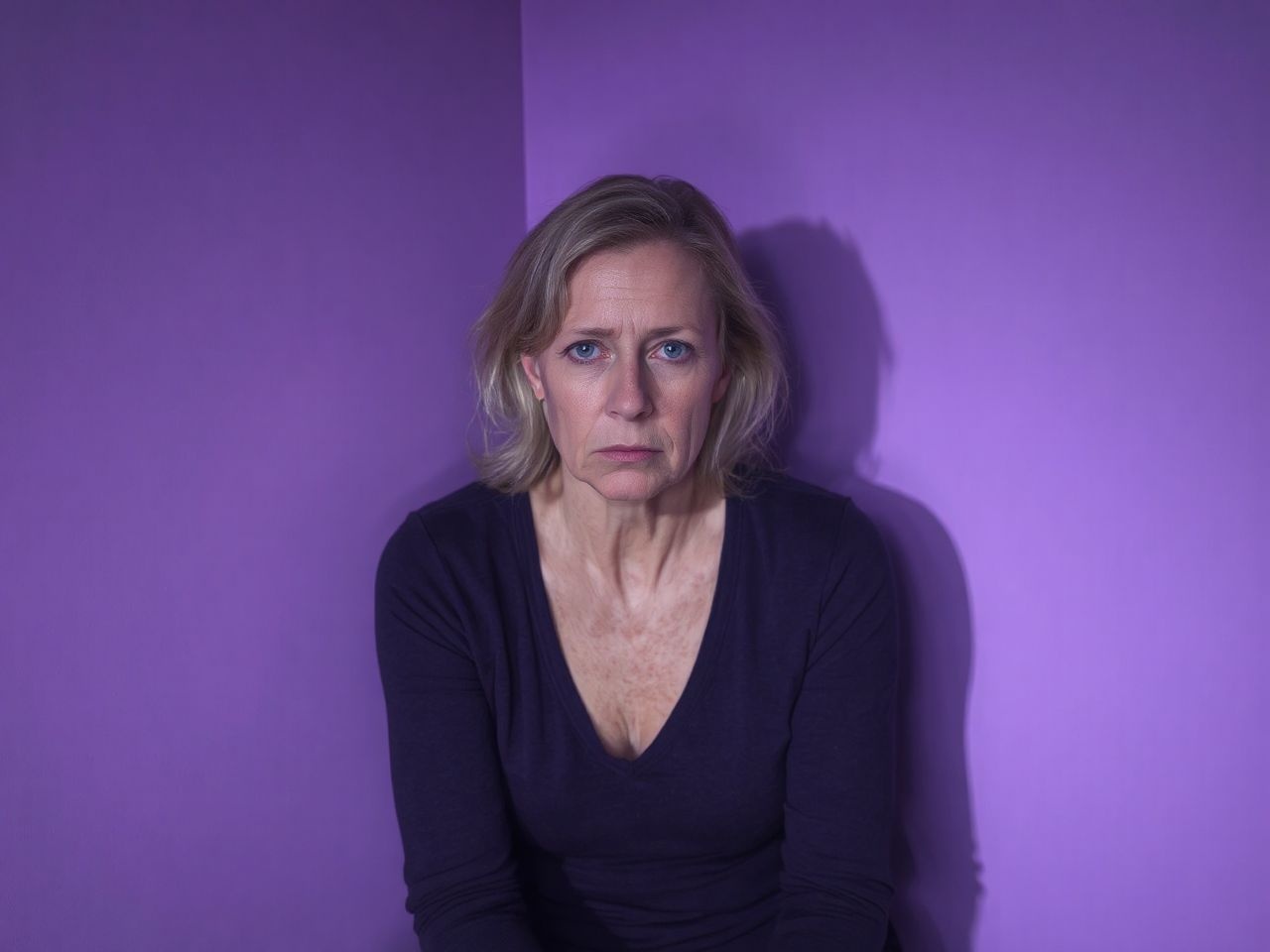 A lila gyakran társul misztikummal, de néha szomorúsággal.