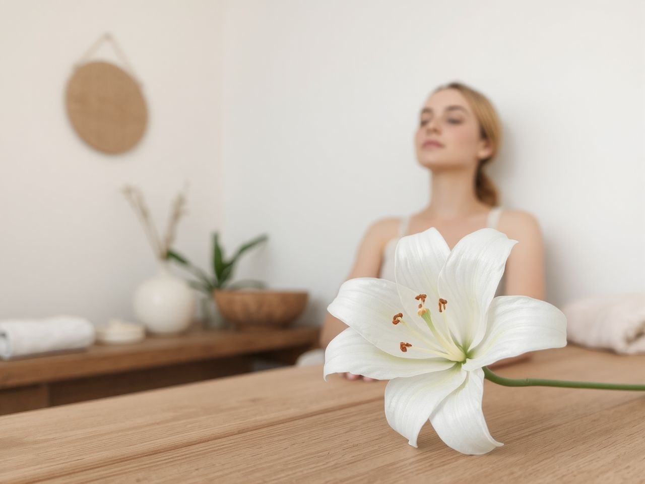 A liliom illóolaja nyugtatja az idegrendszert és elősegíti az alvást.