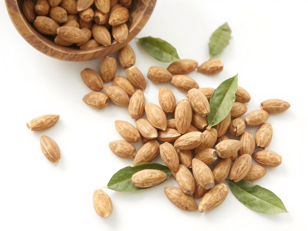 A mandula gazdag antioxidánsokban, támogatja a szív egészségét.