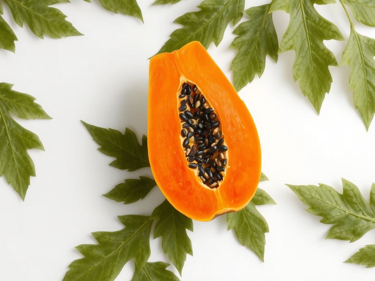 A papaya gazdag antioxidánsokban, erősíti az immunrendszert.