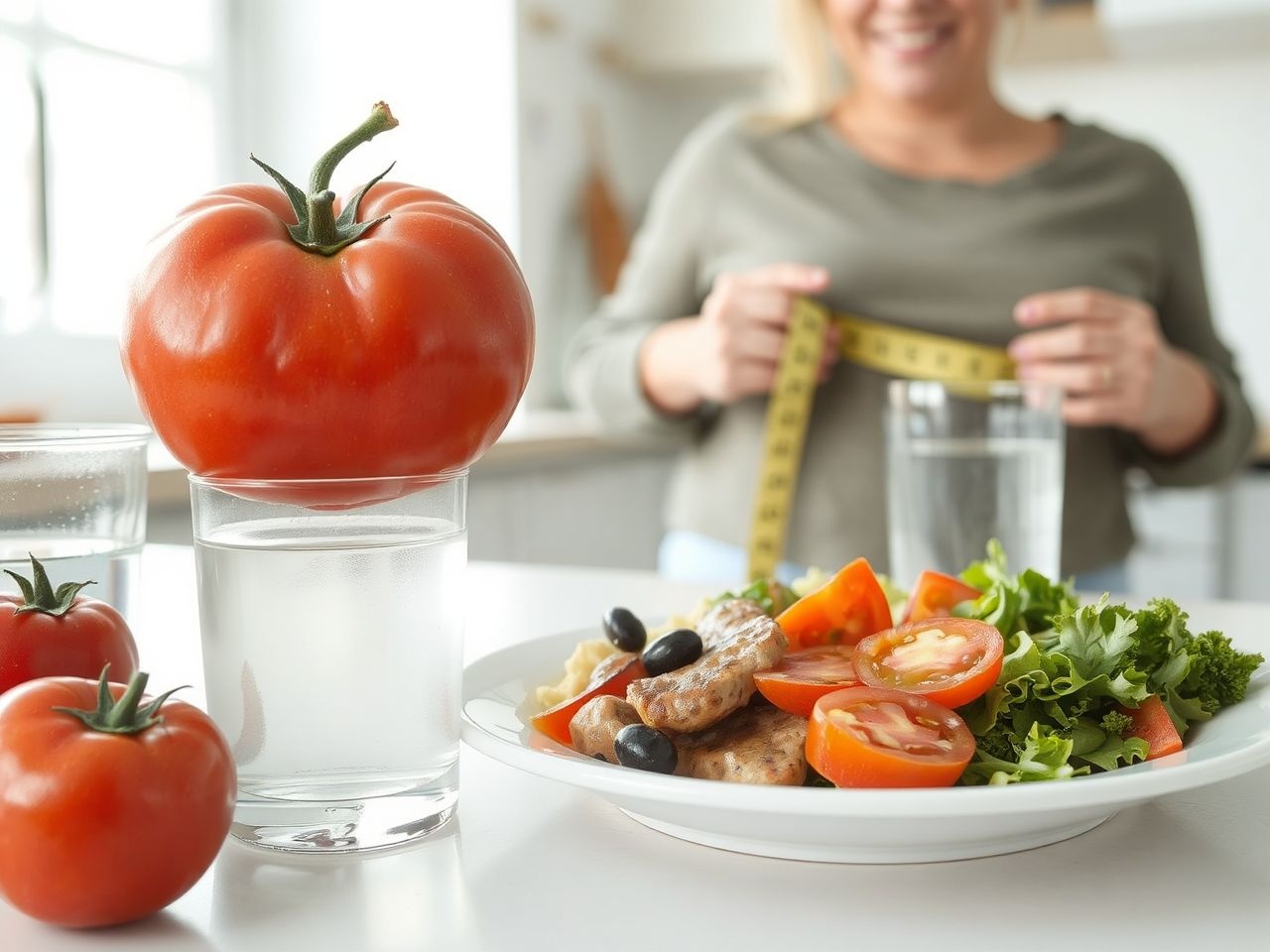 A paradicsom rosttartalma elősegíti a testsúlycsökkentést.