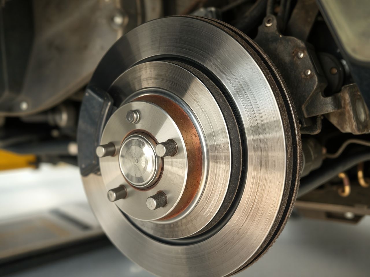 A porvédő lemez védi az ABS érzékelőket a károsodástól.