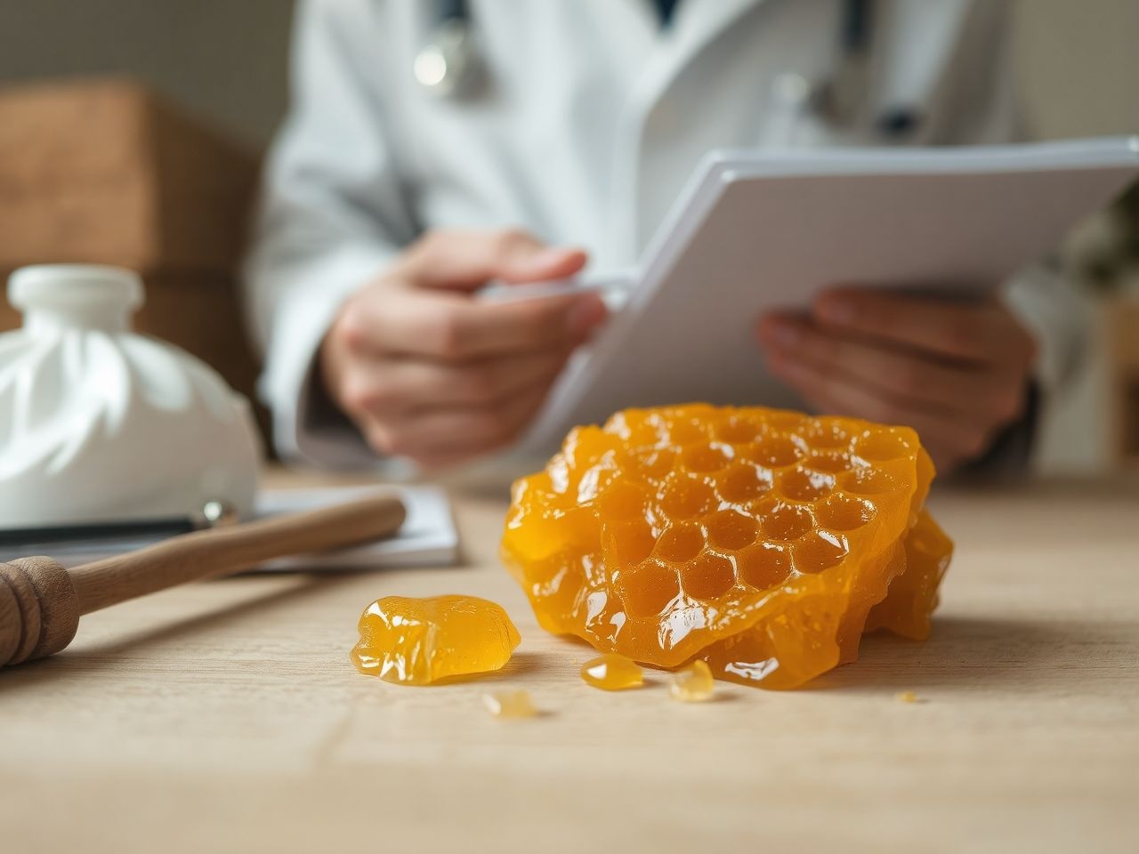 A propolisz antibakteriális és gyulladáscsökkentő hatása bizonyított.