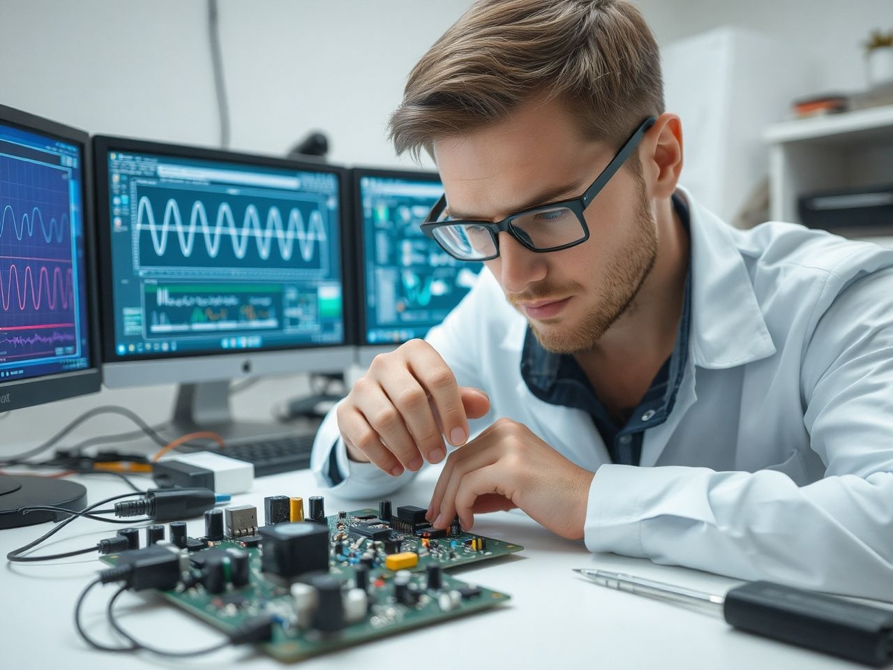 A Schmitt-Trigger zajszűrésre és jelstabilizálásra optimalizálható áramkör.