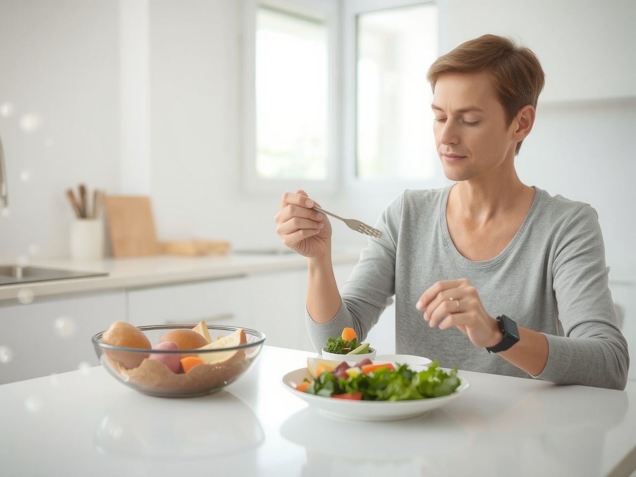A szerotonin csökkenti az étvágyat, elősegítve a fogyást.