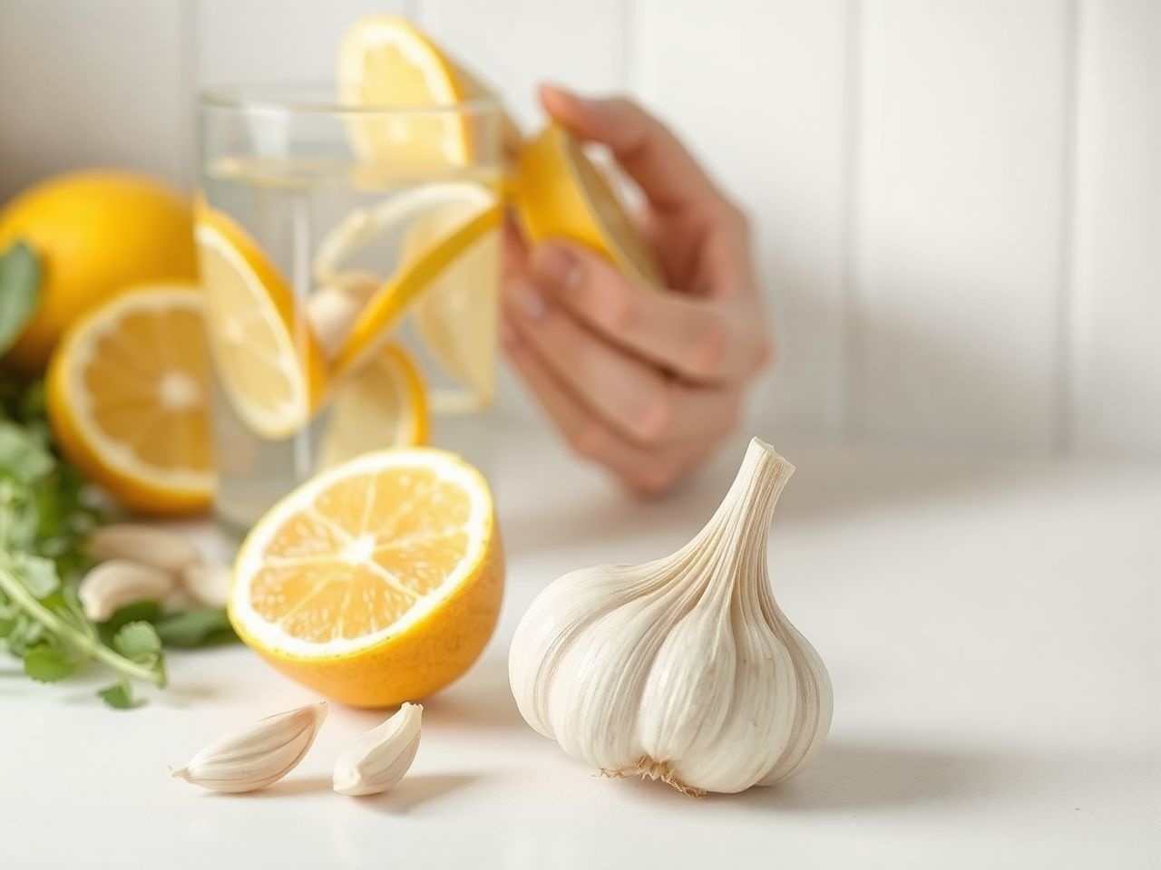 A fokhagyma és citrom együttesen erősítik az immunrendszert.