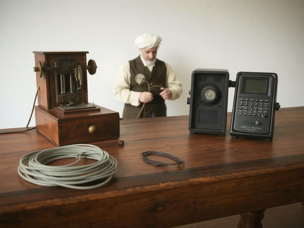 Az optikai távíró a rövid távú kommunikáció alapját adta.