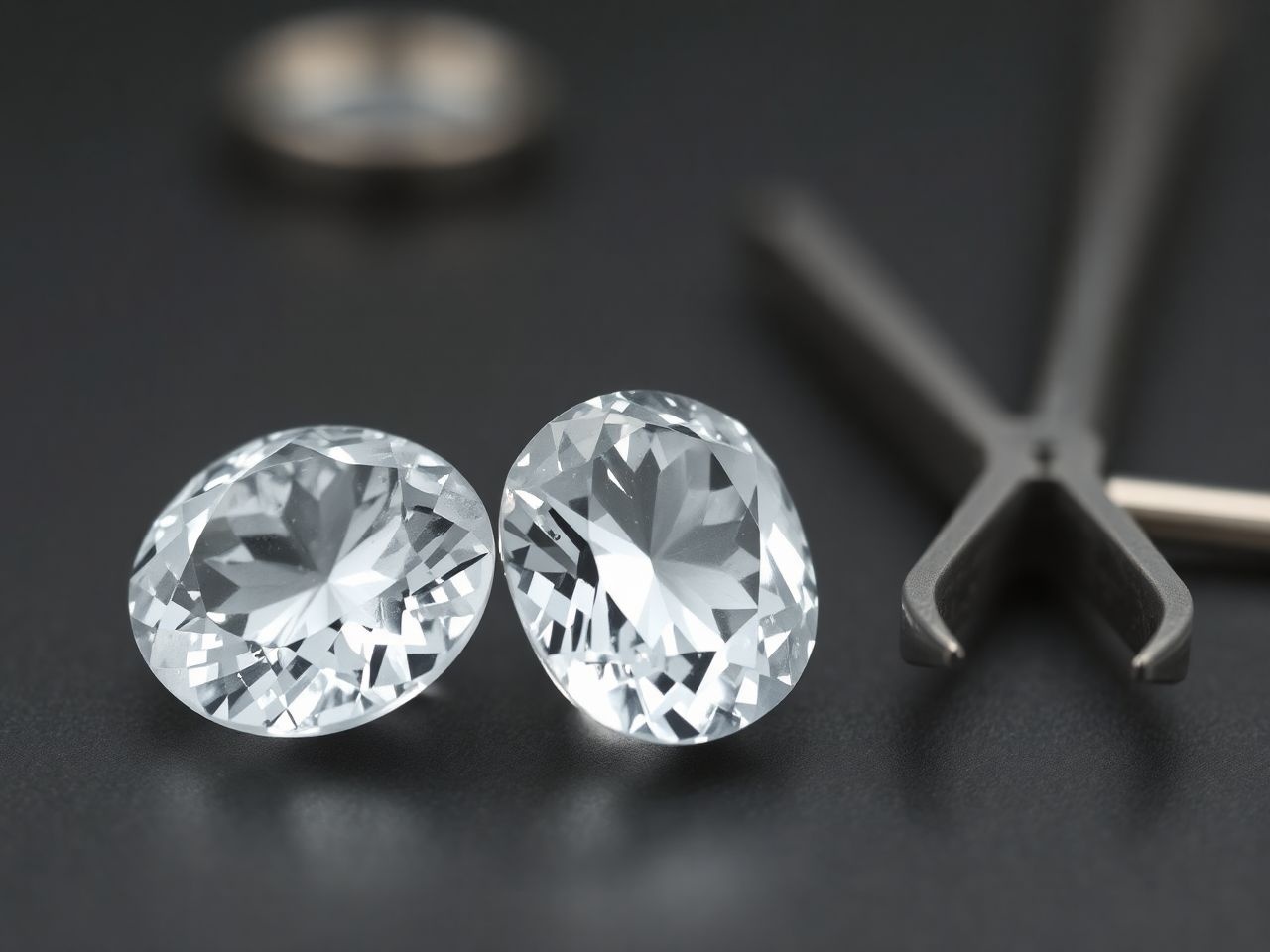 A természetes és szintetikus fehér zafír optikai tulajdonságai eltérnek.