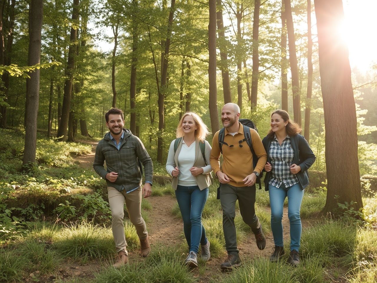 A természetben együtt túrázva erősebb közösségi kötelékek születnek.