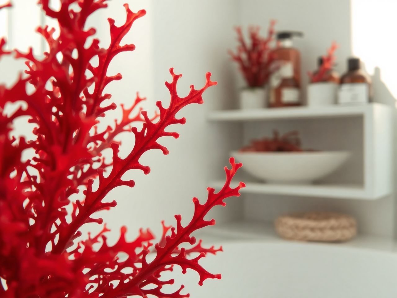 A vörös alga gazdag antioxidánsokban, fiatalítja a bőrt.