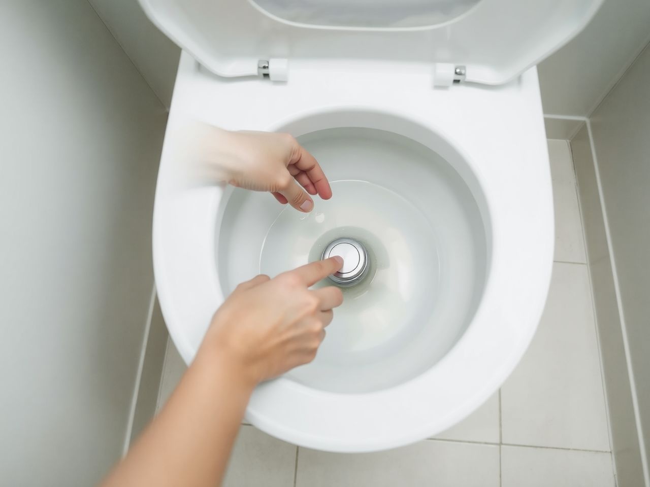 A töltőszelep pontos beállítása csökkenti a vízfogyasztást.