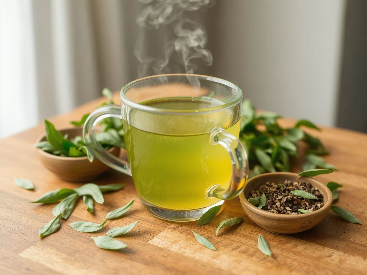 A zöld tea fokozza az anyagcserét és méregteleníti a szervezetet.