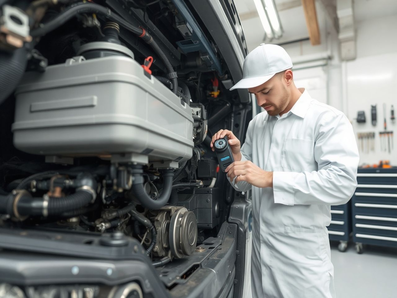 Az AdBlue rendszer rendszeres karbantartása meghosszabbítja élettartamát.