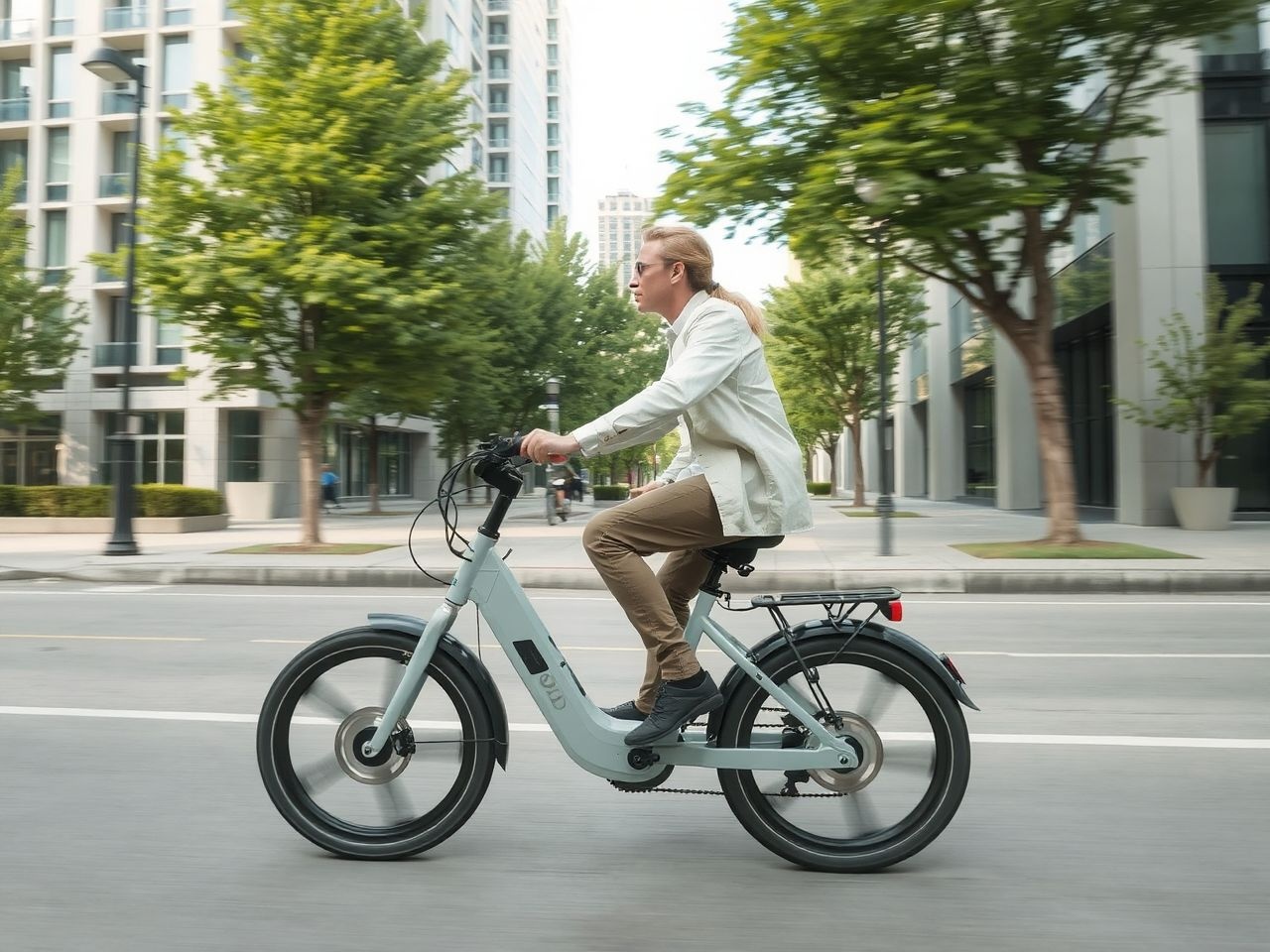 Az e-Bike csökkenti a légszennyezést és forgalmi dugókat.