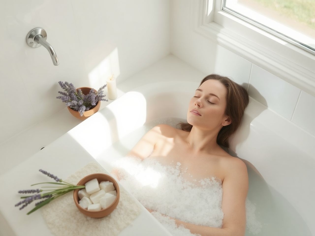 Az Epsom-só csökkenti a stresszt és javítja az alvást.