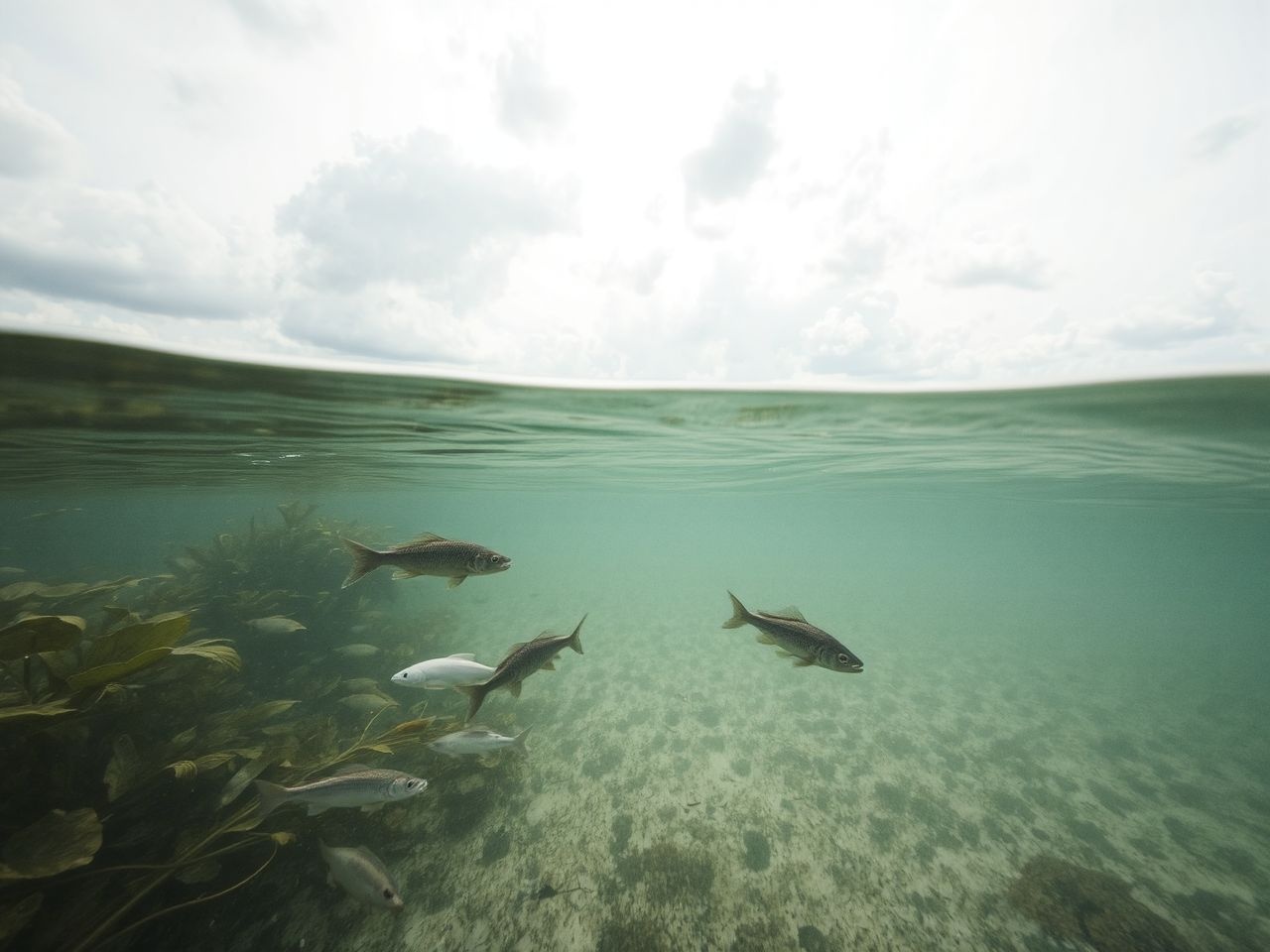 Az alacsony légnyomás növeli a halak aktivitását és táplálkozását.