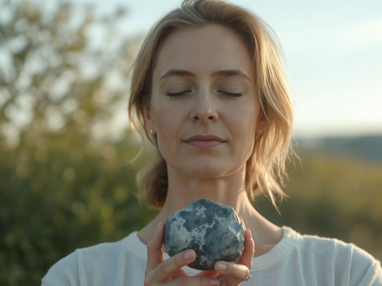 Az intuíció erősödik a szodalit kő tudatos használatával.