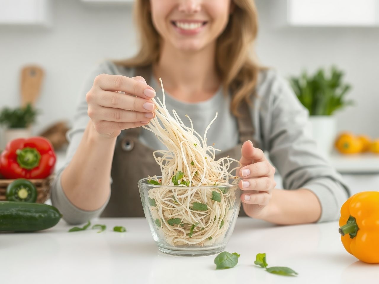 A babcsíra gazdag fehérjében, salátákhoz és szendvicsekhez ideális.