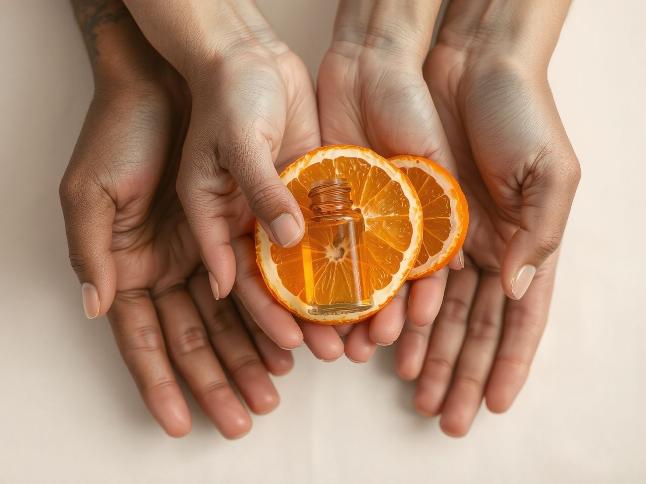 A narancs illóolaj harmonizál minden bőrtípus igényeivel.