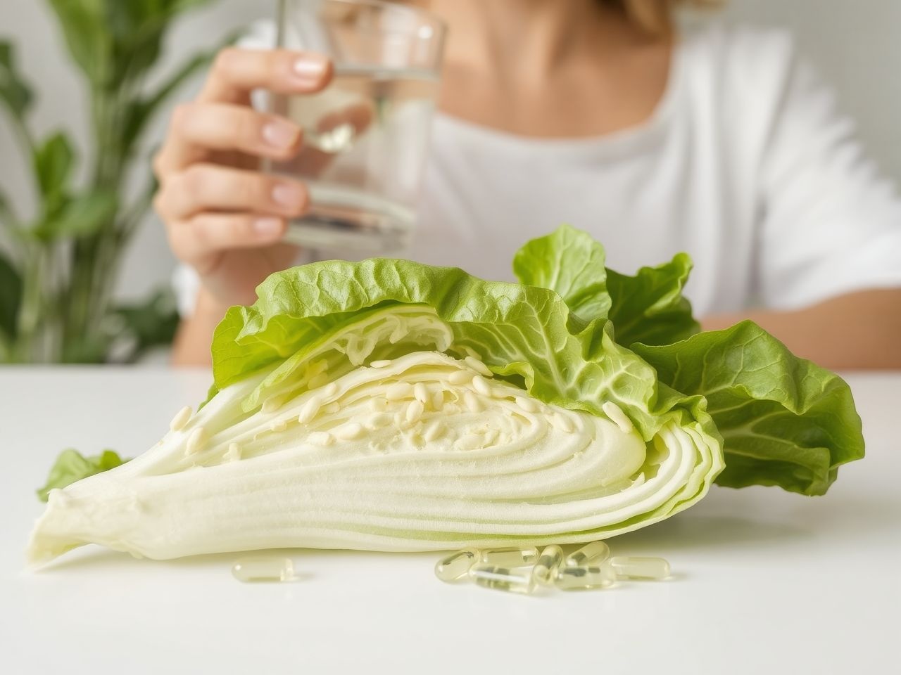 A káposzta gazdag K-vitaminban, mely erősíti a csontokat.