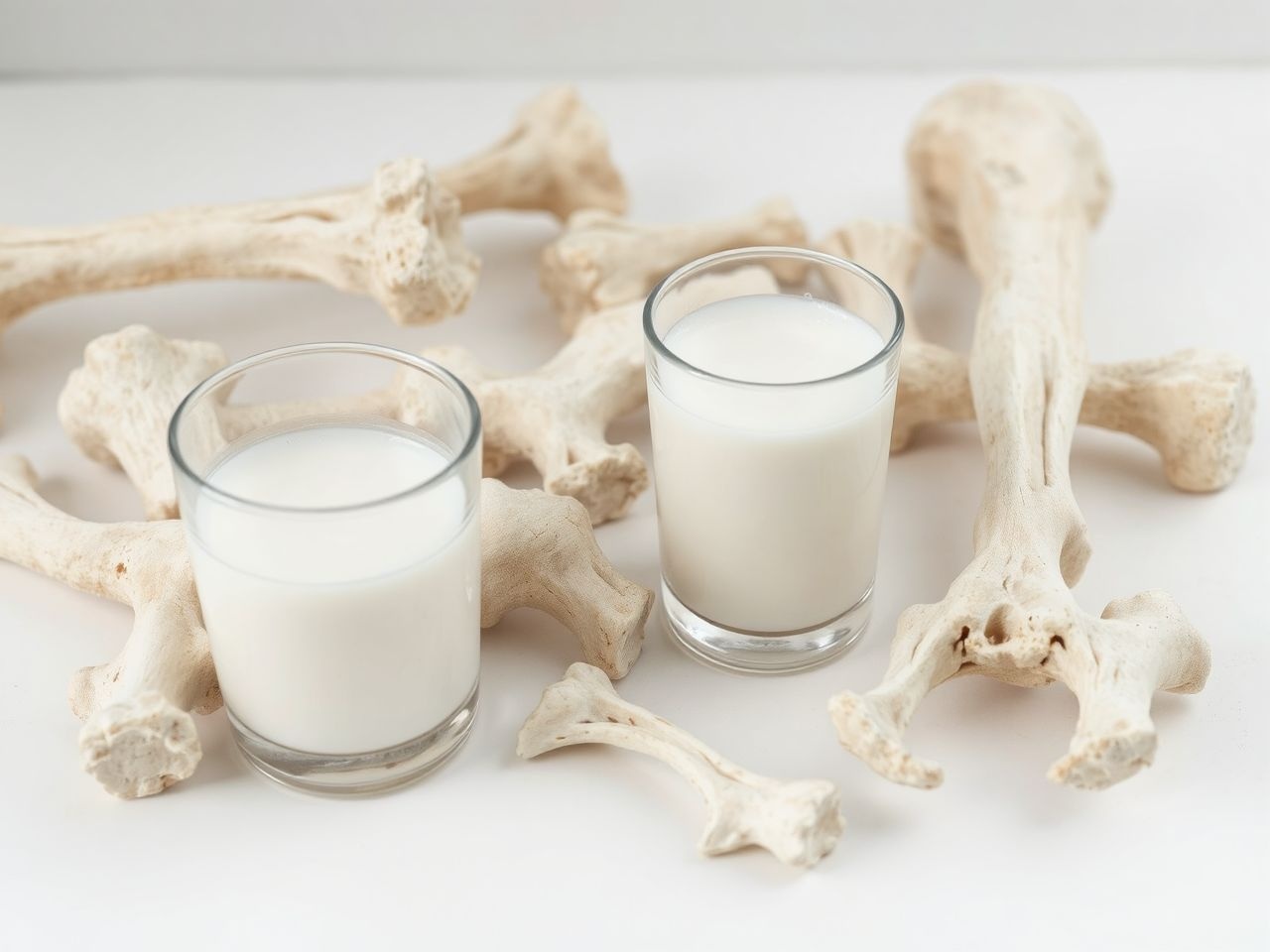 A kecsketej kalciumban gazdag, támogatja a csontok egészségét.