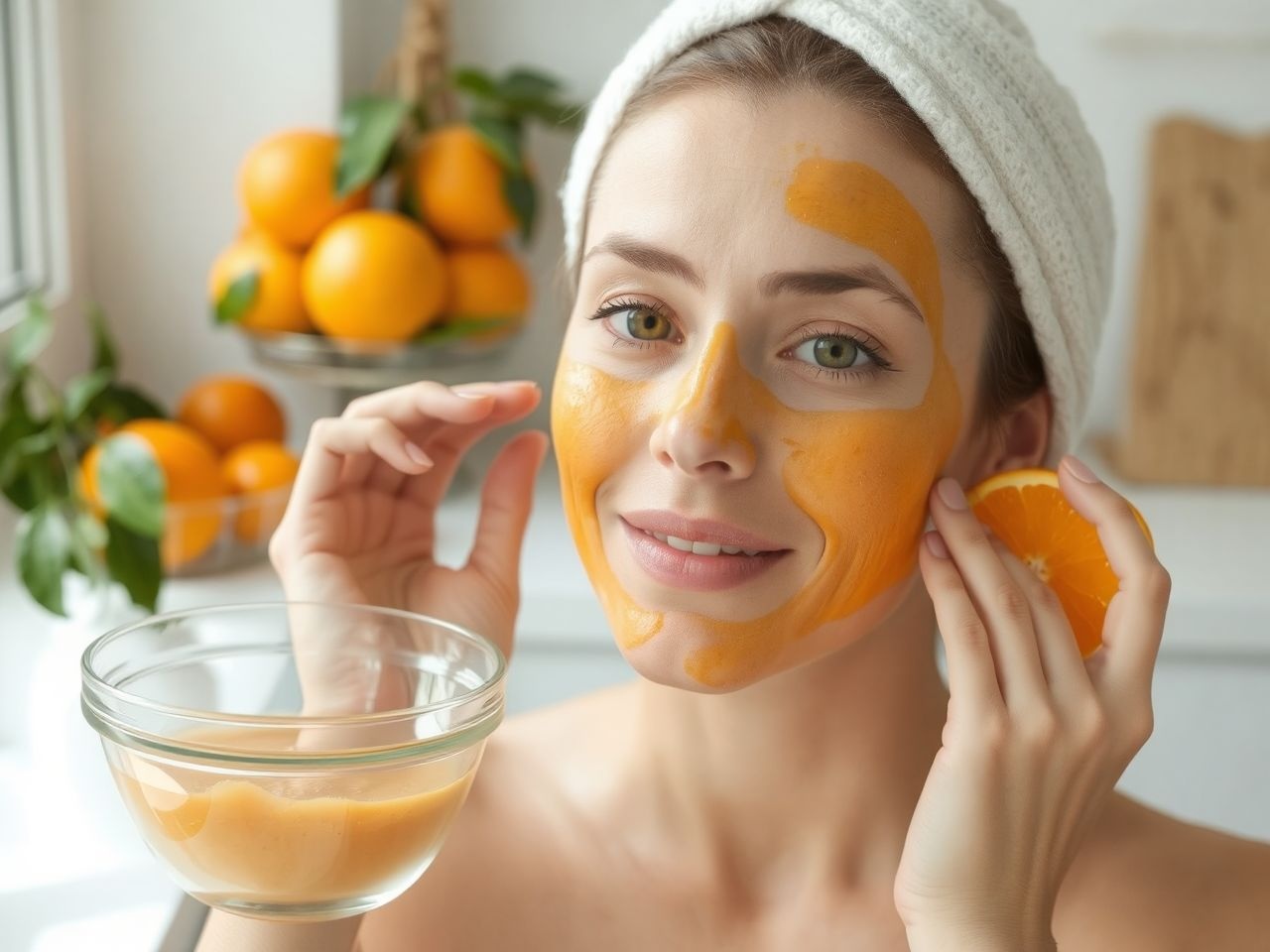 Narancs vitaminjai természetesen élénkítik és táplálják bőrödet.