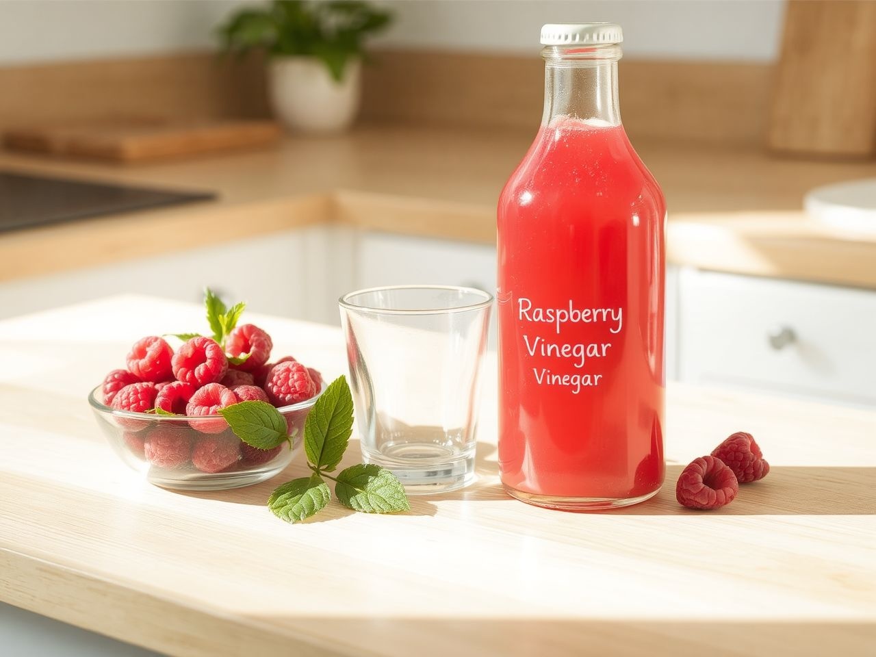 A málnaecet támogatja az emésztést és erősíti az immunrendszert.