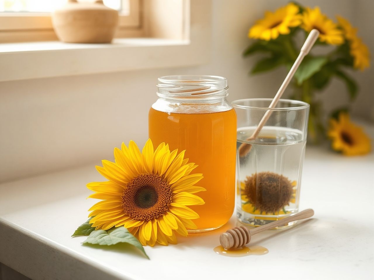 A napraforgó méz erősíti az immunrendszert természetes antioxidánsokkal.
