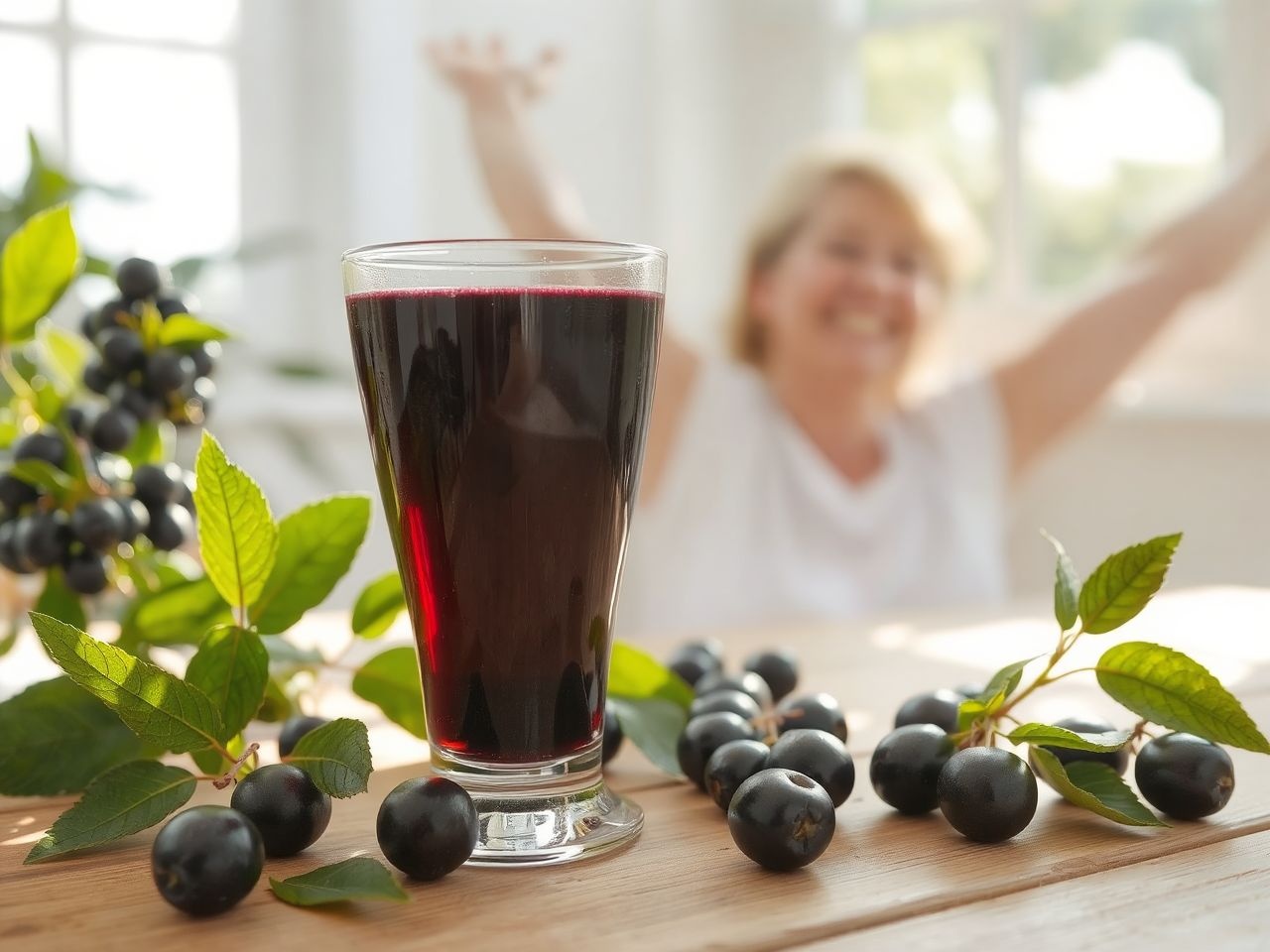 A kökény szörp természetes energiát és vitalitást biztosít napi szinten.