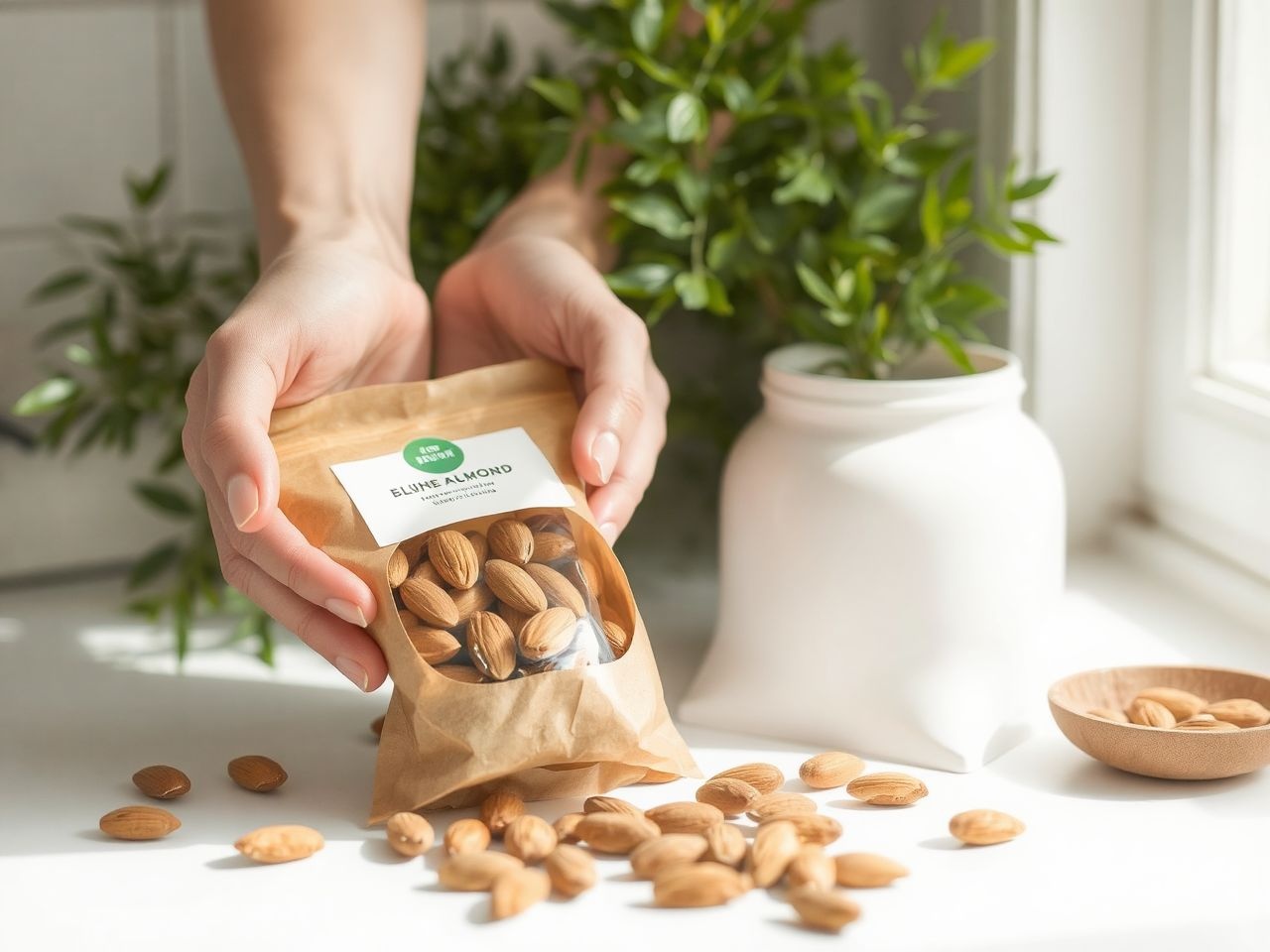 A fenntartható mandulatermesztés csökkenti a környezeti terhelést.