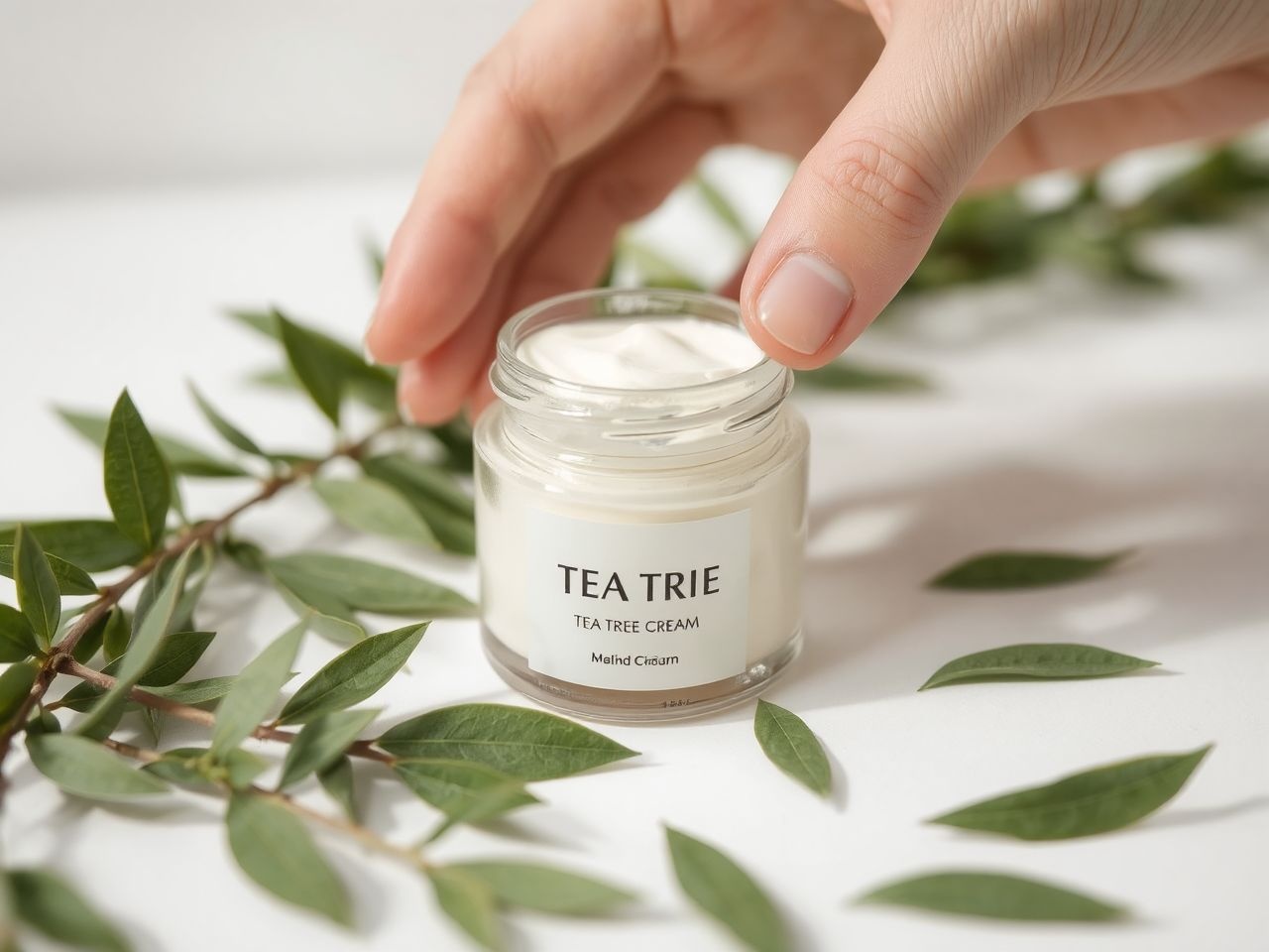 A teafa krém természetes antibakteriális hatóanyagokat tartalmaz.