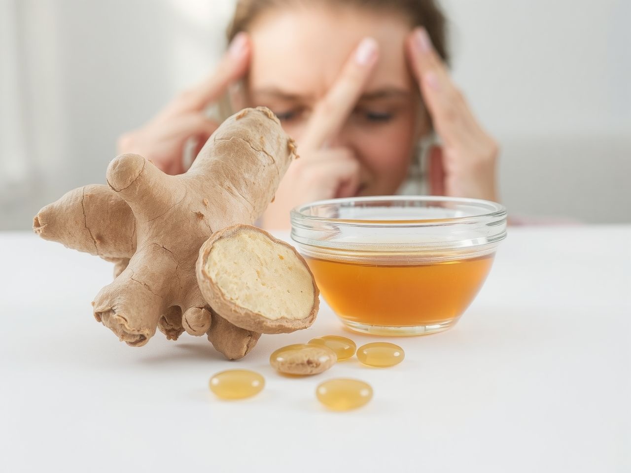 A gyömbér természetes gyulladáscsökkentőként enyhíti a fájdalmat.