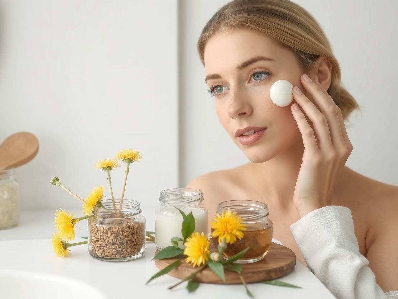 A pitypang gyulladáscsökkentő és bőrregeneráló hatású természetes szer.