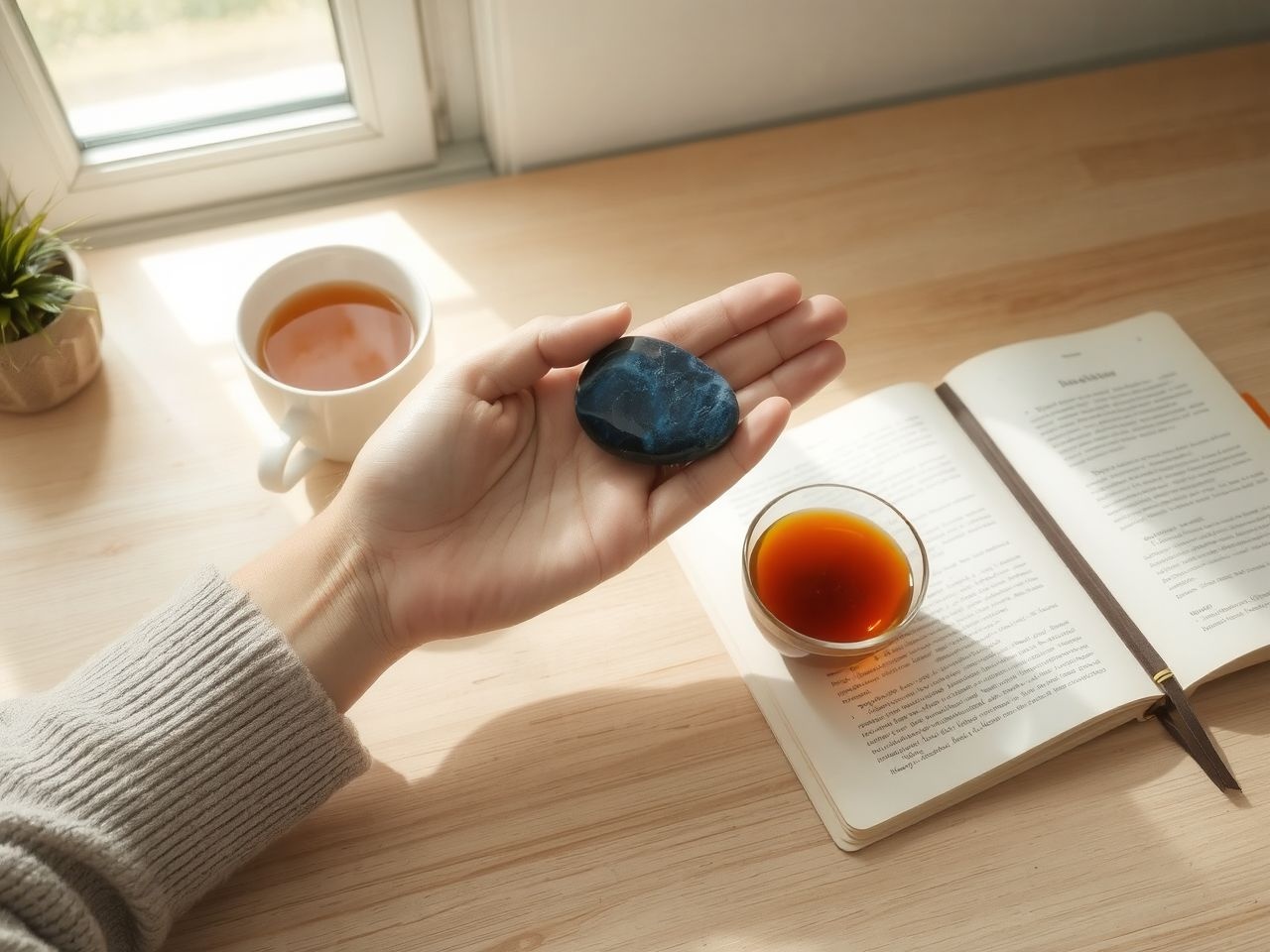 A szodalit segít tisztázni gondolatainkat és fokozza intuíciót.