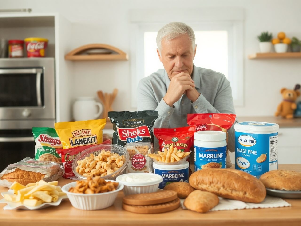 A transz zsírsavak gyakran feldolgozott élelmiszerekben bújnak meg.