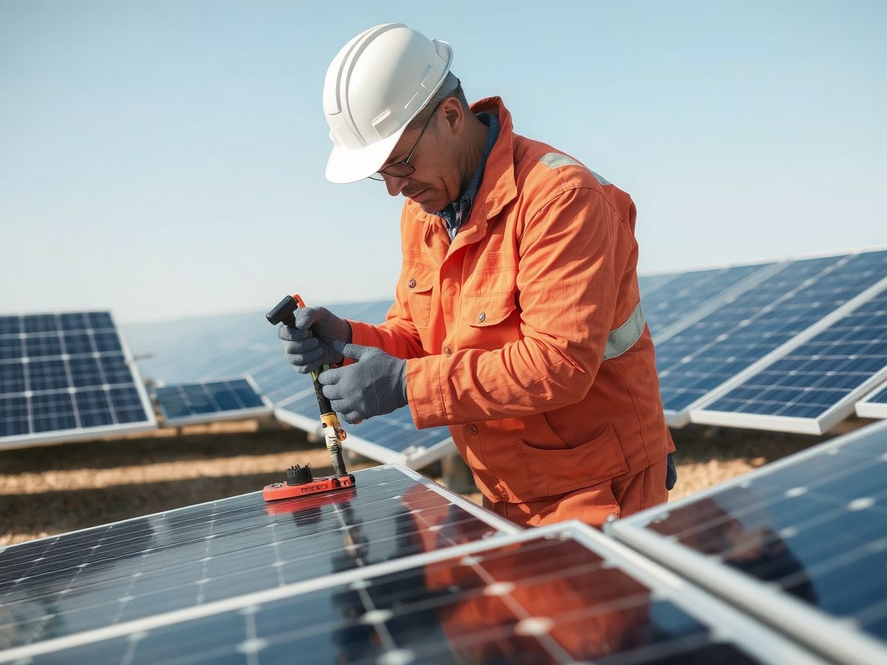 A rendszeres karbantartás növeli a napenergia-rendszer hatékonyságát és élettartamát.