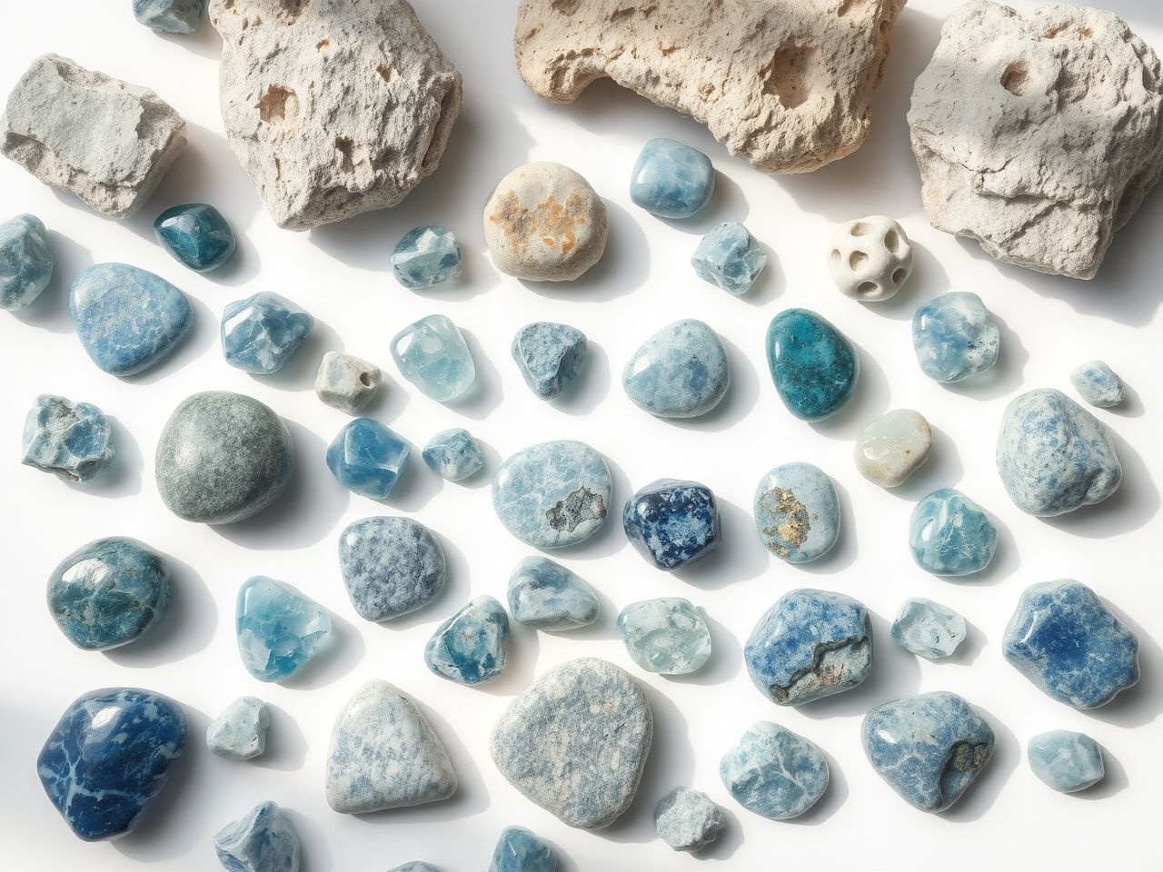 A kék aventurin nyugtató hatása erősödik ametiszttel kombinálva.