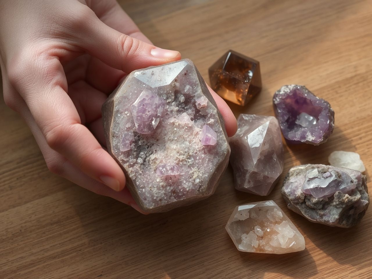 A galaxit más ásványokkal kombinálva fokozza energiáját és védelmét.