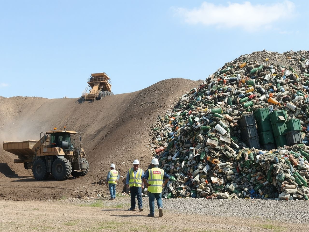A bányászat súlyos talaj- és vízszennyezést okozhat.