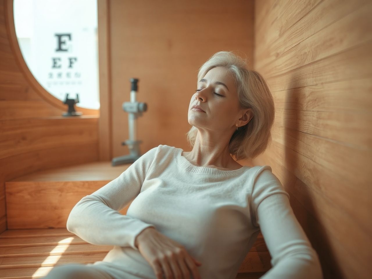 Az infraszauna javítja a szem vérellátását és regenerációját.